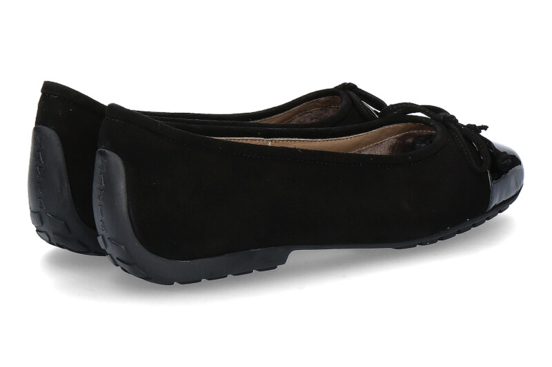 Mania Ballerina PIUMA NERO CAMOSCIO NERO (38½)