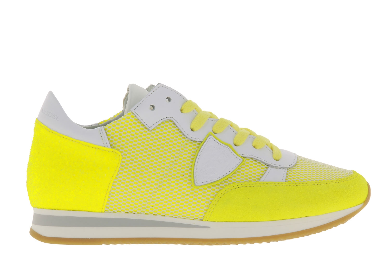 Philippe Model Sneaker TROPEZ FILET BRILLANTE JAUNE (38)