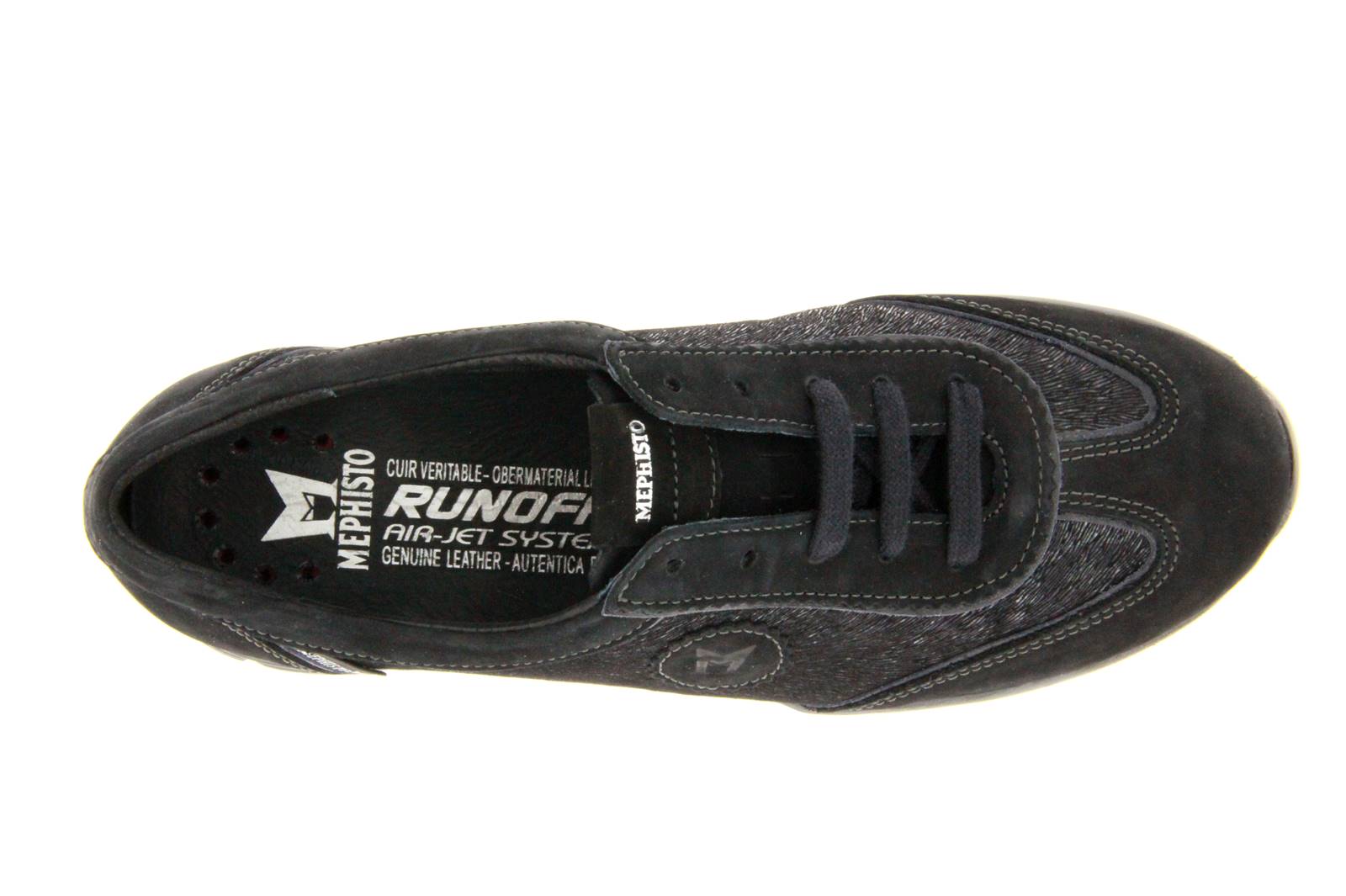 Mephisto Schnürer YAEL BLACK BUCKSOFT  (37 )