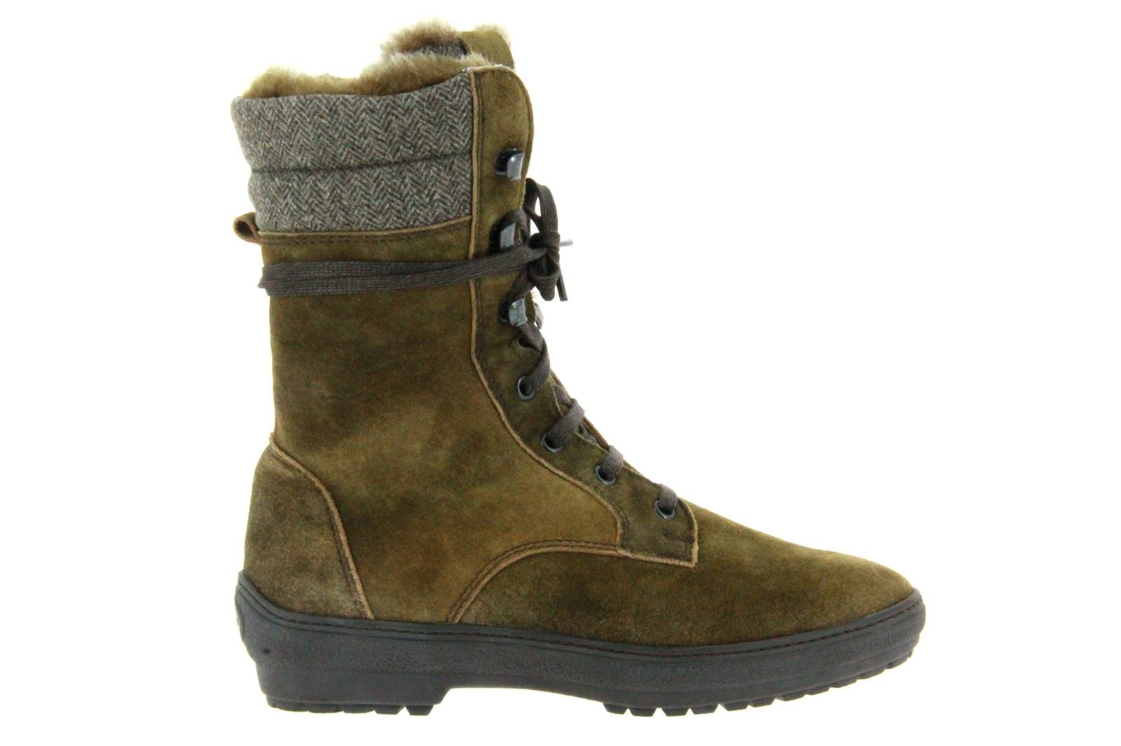 Dirndl + Bua Stiefelette gefüttert ANTIKBOCK MERINOLODEN BISAM (40)
