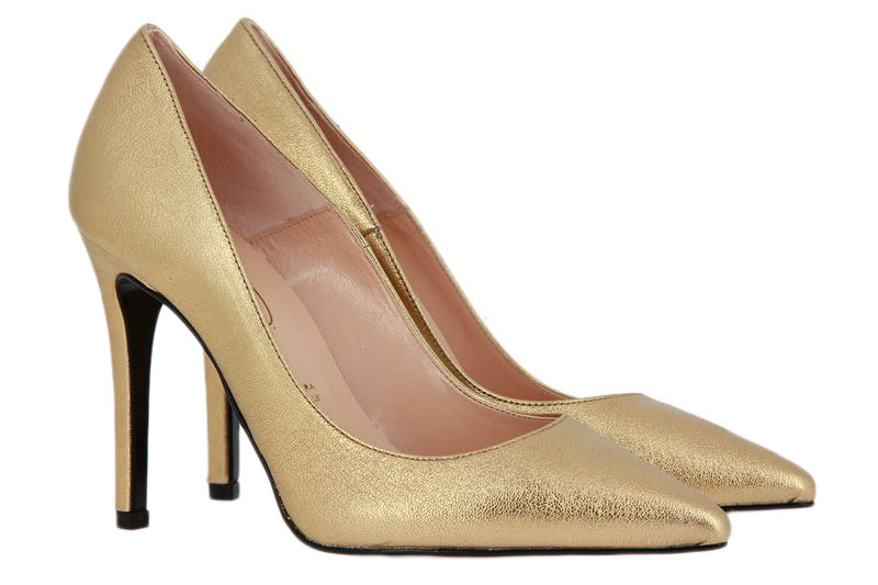 BiancaDi Pumps METAL ORO (36)