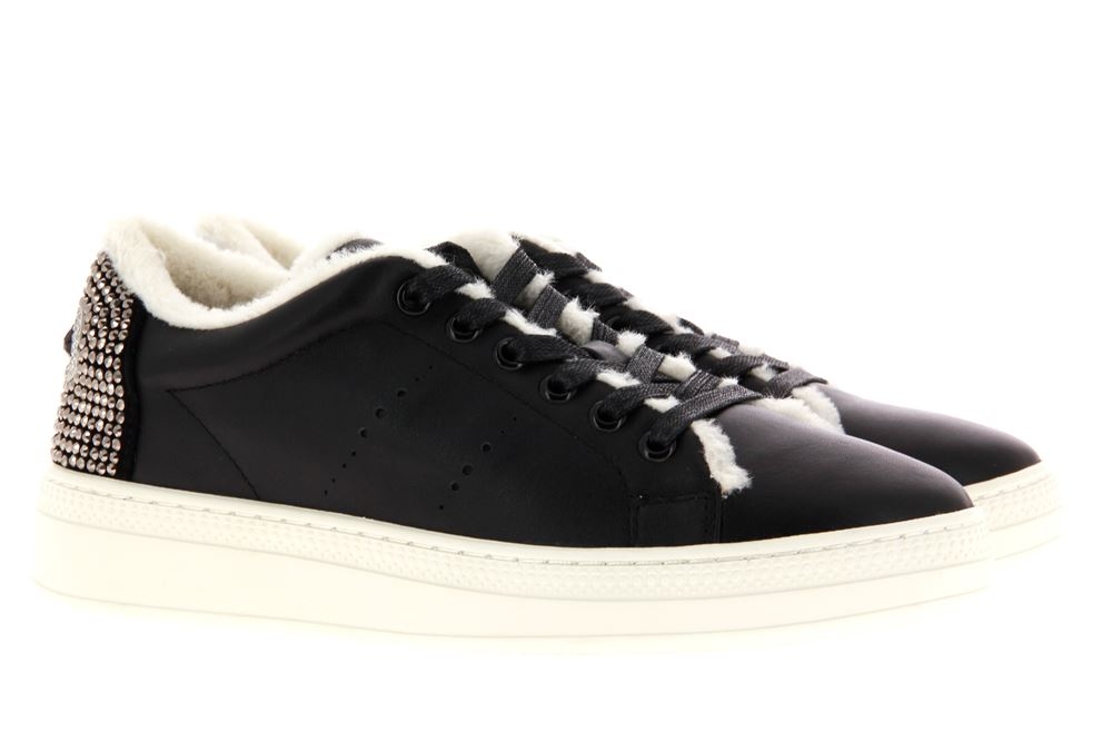 Lola Cruz Sneaker gefüttert NAPPA BLACK (36)