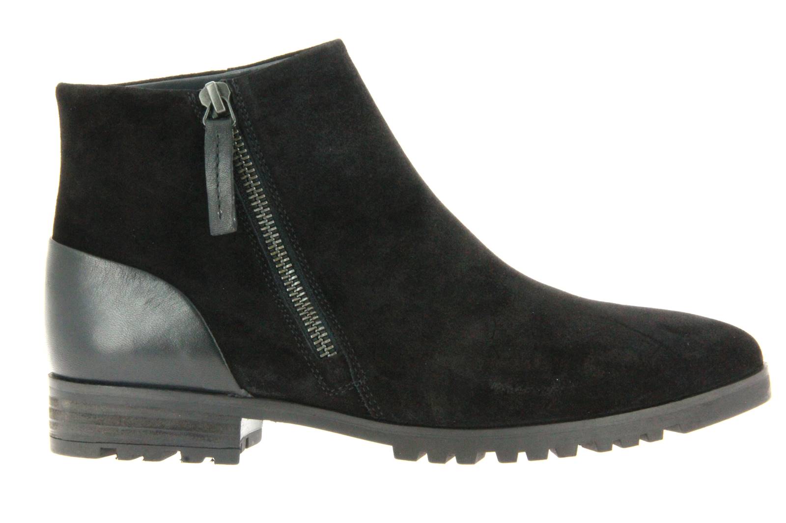 Paul Green Stiefelette SUEDE SOFTCALF BLACK (37 )