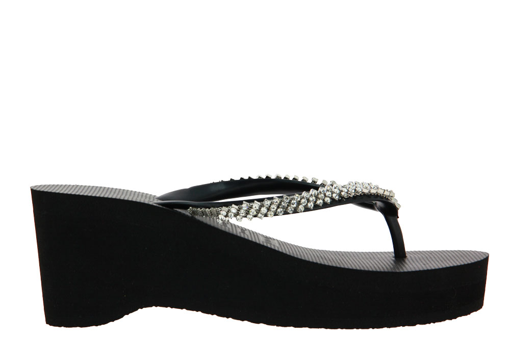 Uzurii Flip Flop CLASSIC HIGH HEEL BLACK (35-36)