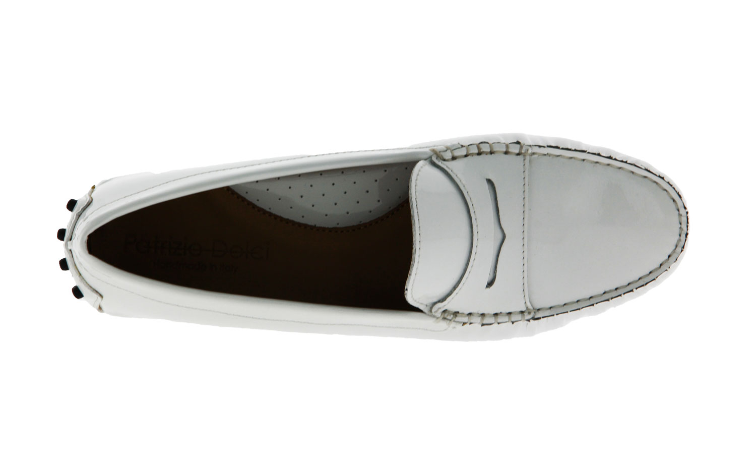 Patrizio Dolci Mokassin VERNICE BIANCO  (37½)