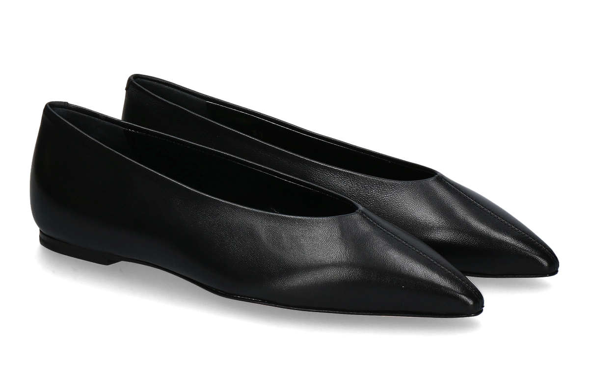 Unützer Ballerina NAPPA FLAT- schwarz