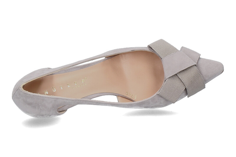 Unützer Pumps CALZATURE DONNA CAMOSCIO GRIGIO CHIARO (38)