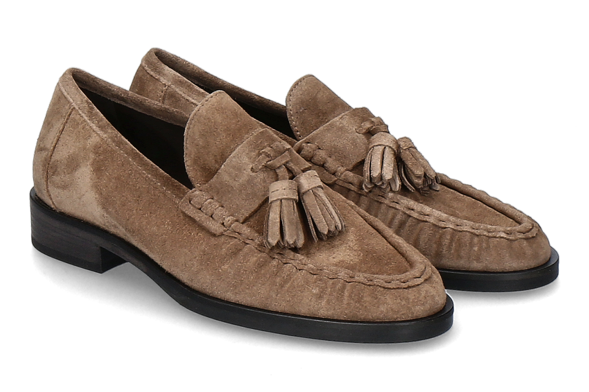 Kennel & Schmenger Loafer MILL SUEDE- tobacco/ mittelbraun