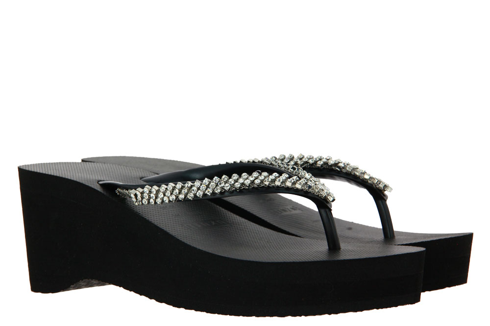 Uzurii Flip Flop CLASSIC HIGH HEEL BLACK (41-42)