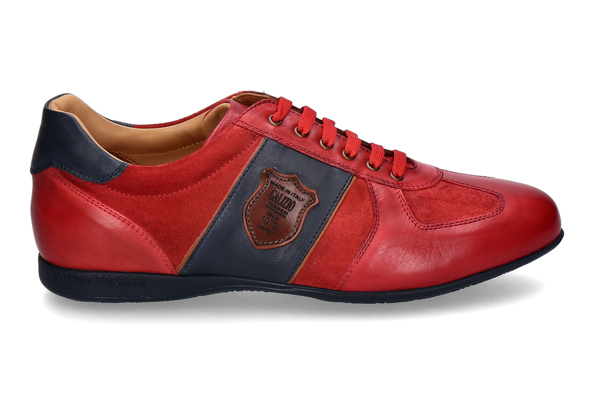 Galizio Torresi Sneaker FOUL PAPAVERO- rot/ blau