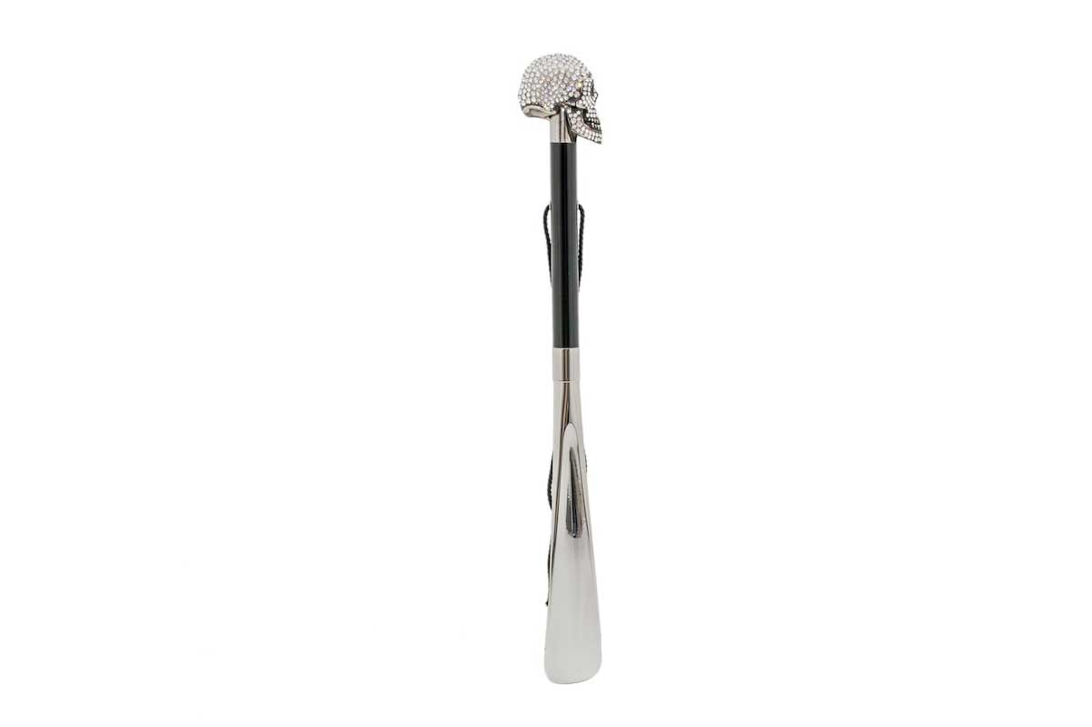 Pasotti Schuhanzieher TESCHIO SWAROVSKI SILBER