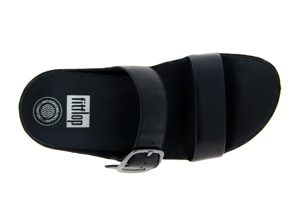 Fitflop Pantolette STACK SLIDE BLACK (36)