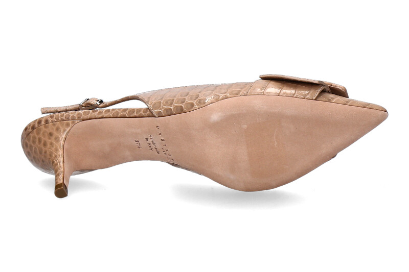 Unützer Slingpumps PRINTED COCCO NUDE (38)