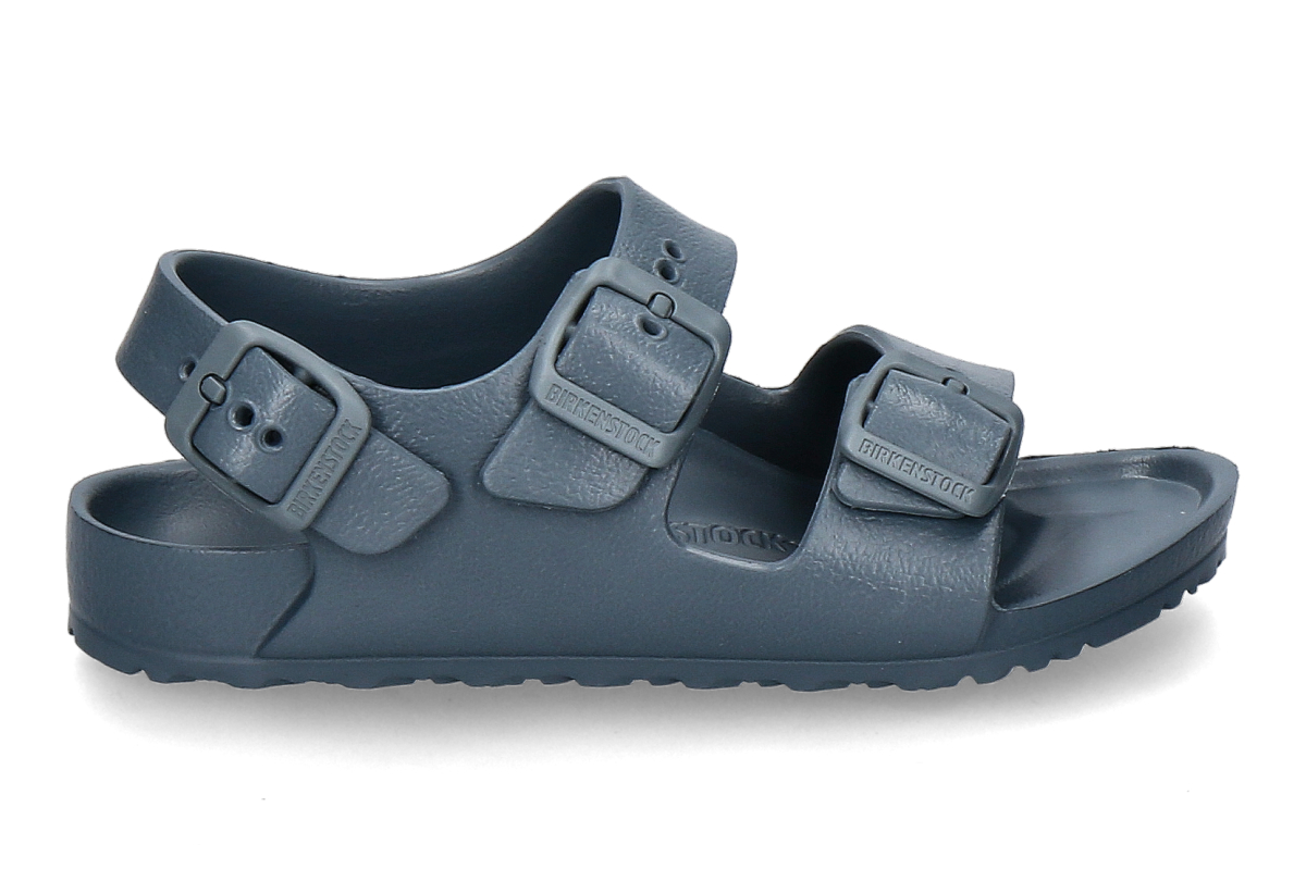 Birkenstock Kinder- Sandale MILANO EVA SCHMAL- basalt gray/ blau-grau