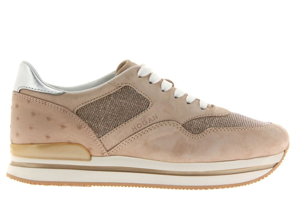 Hogan Sneaker ALLACCIATO TESSUTO BEIGE (40)