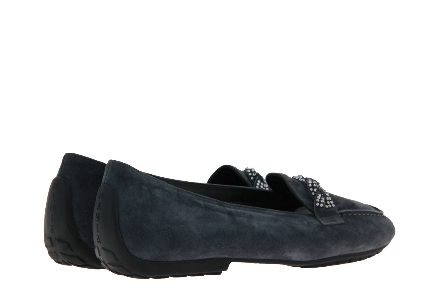 Mania Slipper gefüttert CAMOSCIO LONDRA STRASS SILVER (38)