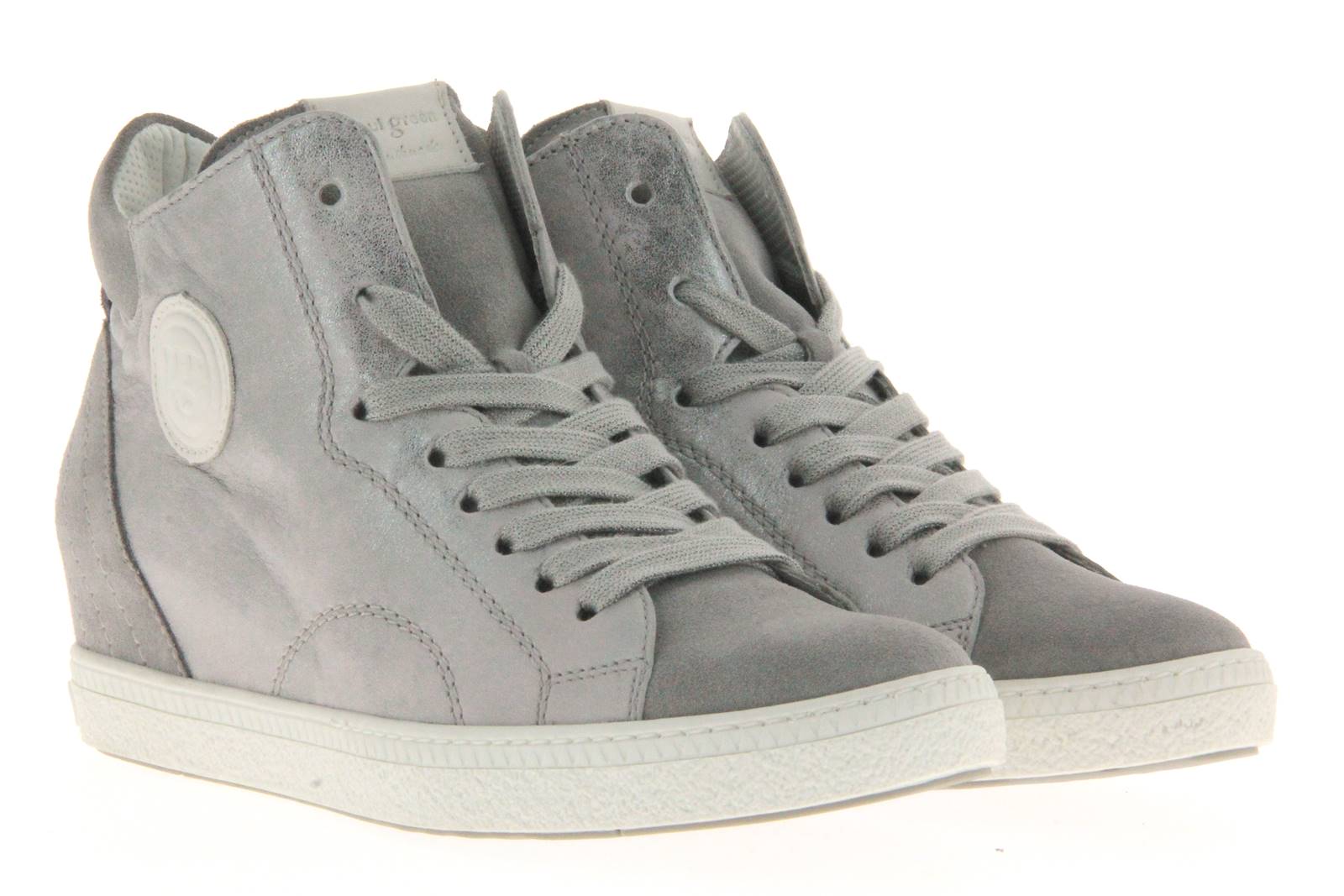 Paul Green Sneaker R. SUEDE VIN. NAPPA QUARZ SILVER (40½)