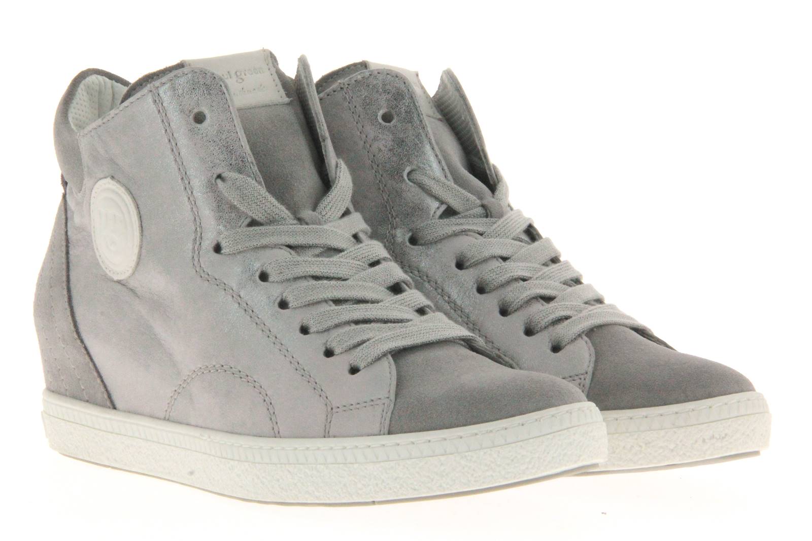 Paul Green Sneaker R. SUEDE VIN. NAPPA QUARZ SILVER (40)