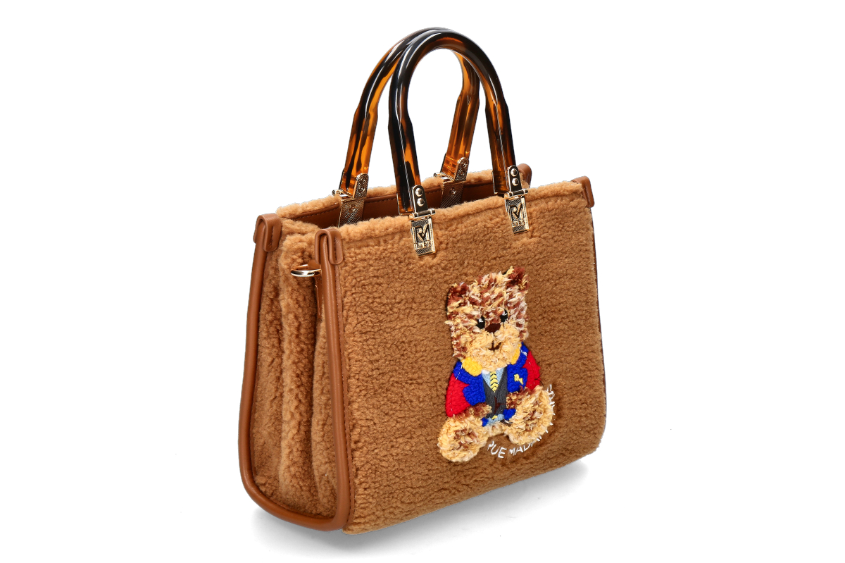 Rue Madam Umhängetasche- MARVIN MINI TOTE WINTER- cookie/braun Rue Madam Umhängetasche- MARVIN MINI TOTE WINTER- cookie/braun