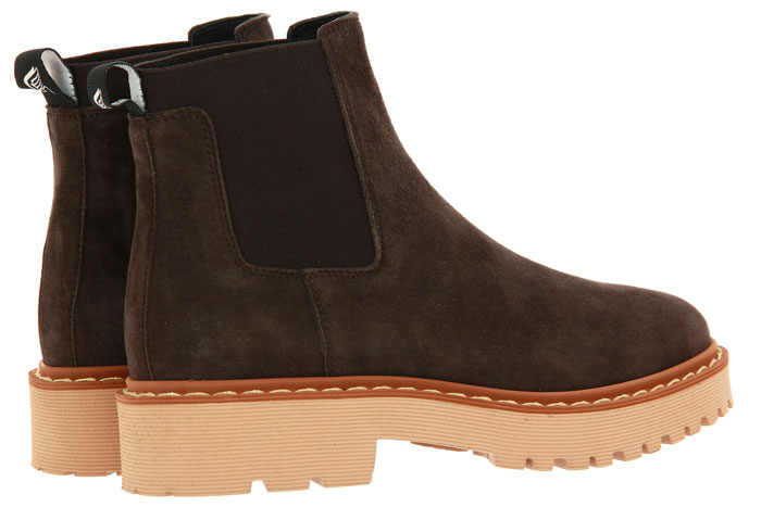Hogan Chelsea Boot CAMOSCIO EBANO (38)