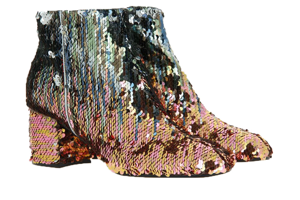 Pollini Stiefelette PAILLETTEN (40) Pollini Stiefelette PAILLETTEN (40)