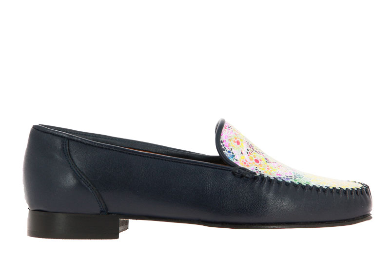 Pascucci Slipper NAPPA BLEU BOUQUET BIANCO (37 )