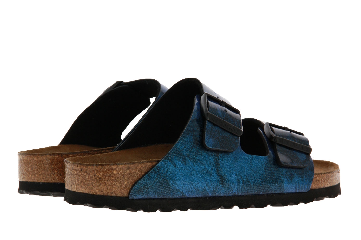 Birkenstock Pantolette ARIZONA SCHMAL IRIDE STRONG BLUE (40)