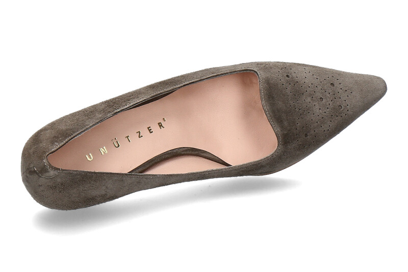 Unützer Pumps CAMOSCIO VELUKID GRIGIO (39½)