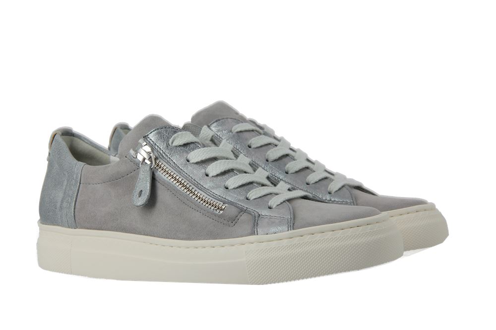 Paul Green Sneaker SAMTZIEGE VINTAGE CLOUD SILVER (37½)