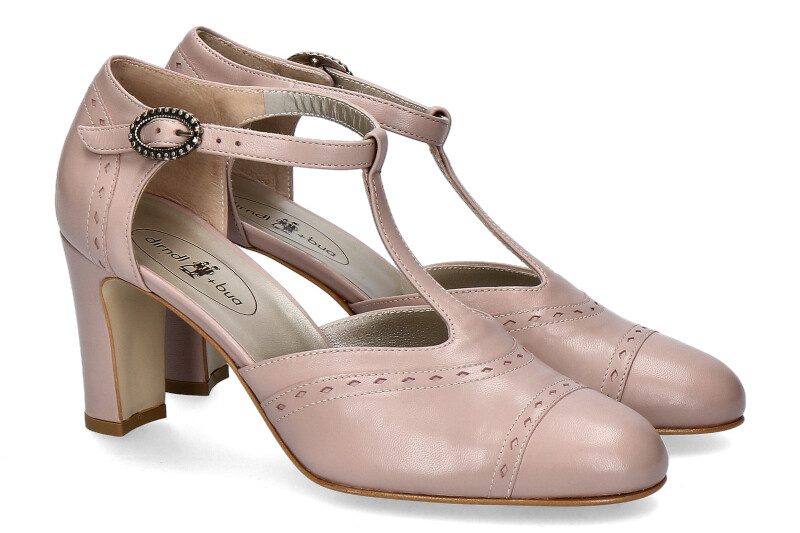 dirndl + bua Spangenpumps ZIEGENNAPPA ALTROSA (41) dirndl + bua Spangenpumps ZIEGENNAPPA ALTROSA (41)