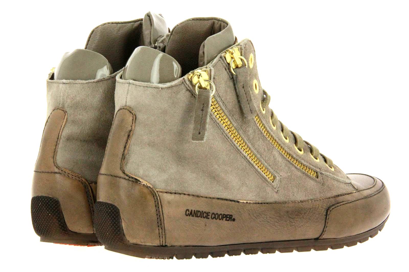 Candice Cooper Sneaker LUCIA CAMOSCIO FUMO SPONGY BEIGE (37 )