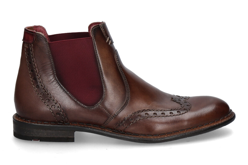 Lloyd Stiefelette GRENOBLE SPLENDOR CALF TOBACCO BORDO (44)