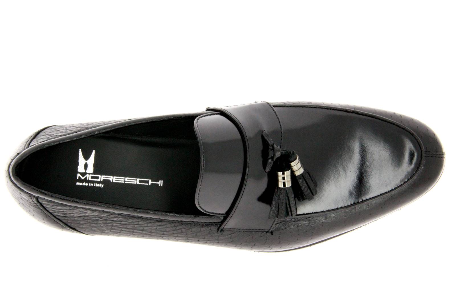 Moreschi Slipper PECCARY NERO (42½)