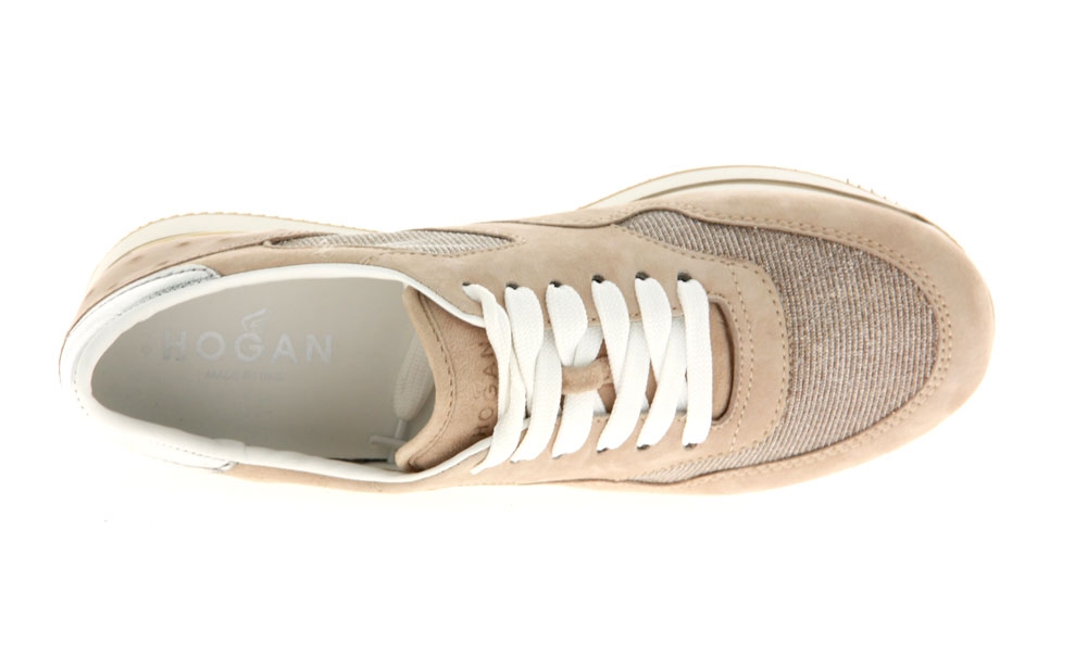 Hogan Sneaker ALLACCIATO TESSUTO BEIGE (40)