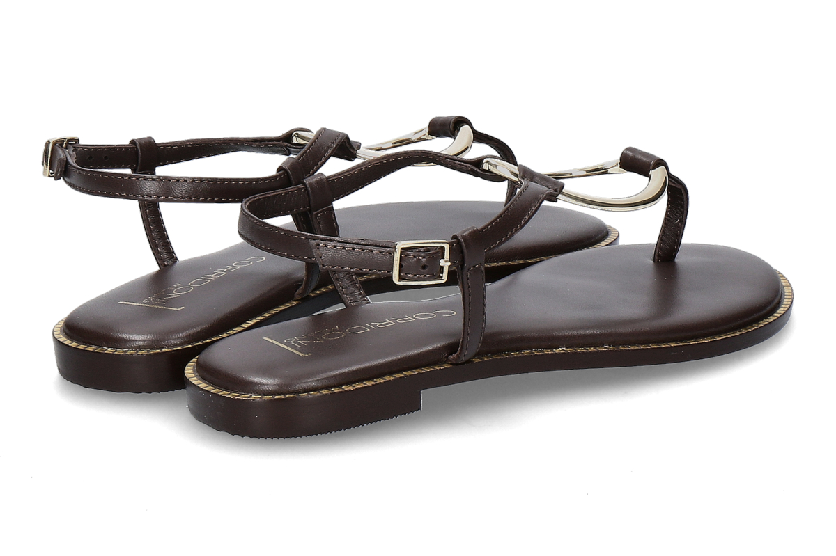 Corridoni 1 Milano Damen- Sandale 8521- chocolate_281300115_2