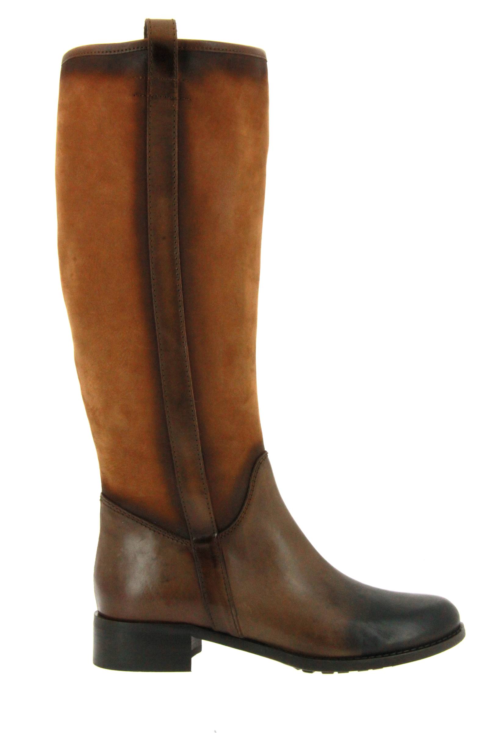 Donna Piú Stiefel OLIVIA SFUMATO BRANDY TEQUILA BRANDY NUBUK (39)