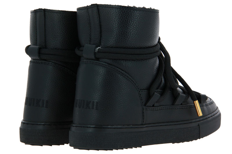 INUIKII Boots gefüttert FULL LEATHER BLACK (40)