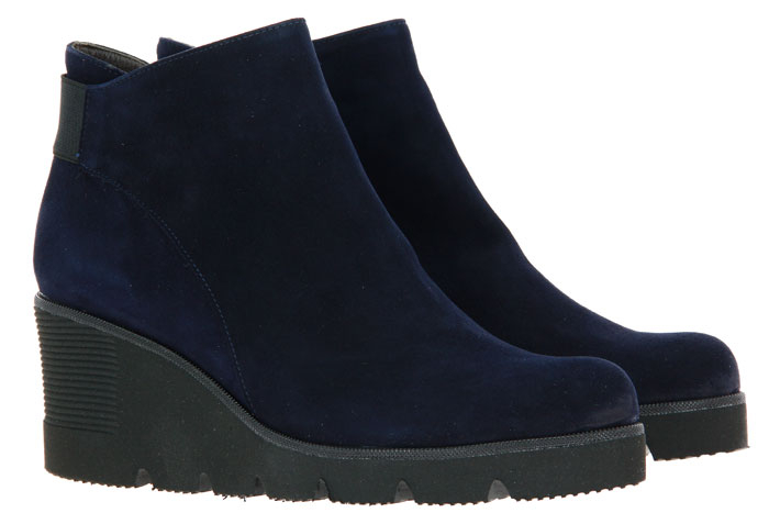 Brunate Keilstiefelette NEON CAMOSCIO BLU (38½)
