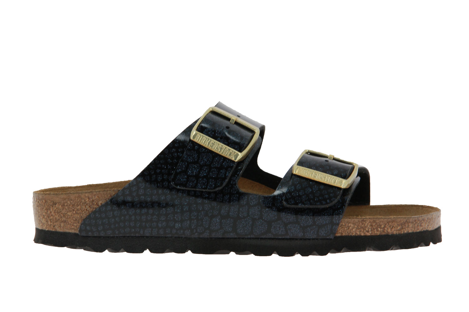 Birkenstock Pantolette SCHMAL ARIZONA BS MAGIC SNAKE BLACK (43)