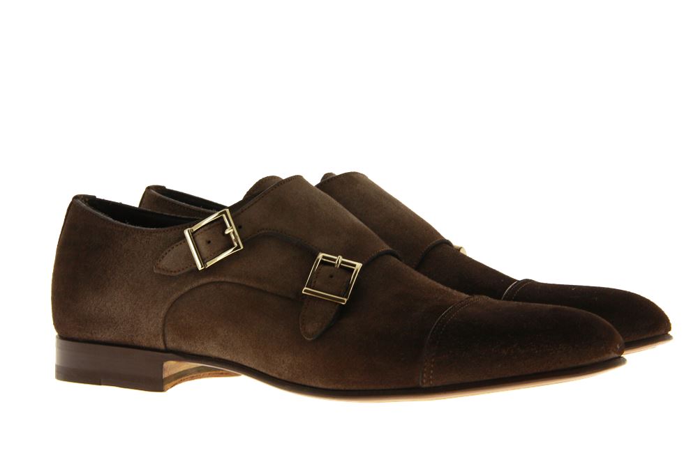 Santoni Monk CAMOSCIO TAUPE (42½)