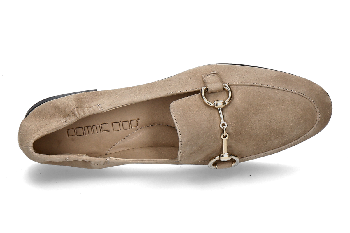 Pomme d-Or-Loafer GIORGIA CAMOSCIO- soft mocha_242400136_4