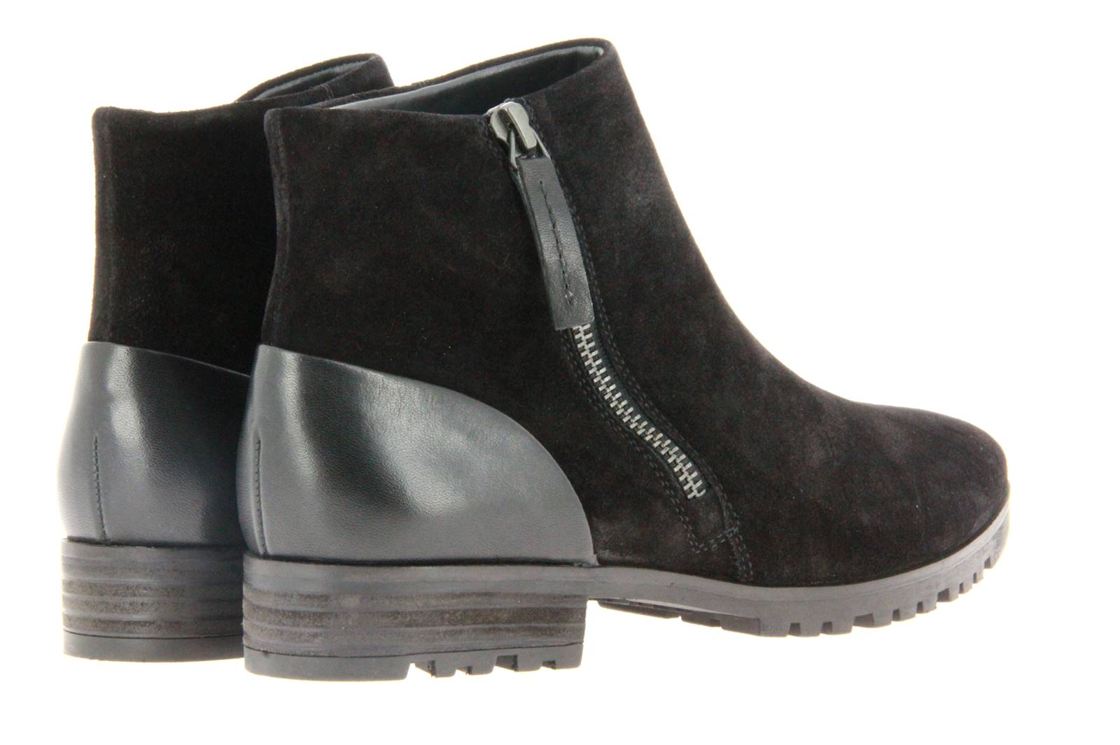 Paul Green Stiefelette SUEDE SOFTCALF BLACK (37 )