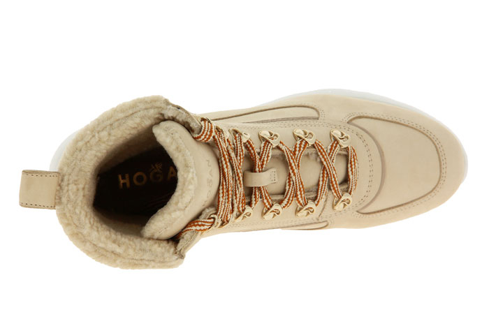Hogan Stiefelette gefüttert ACTIVE ONE TRONCHETTO BEIGE (39)