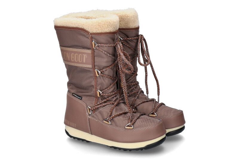 Moon Boot Snowboots MONACO WOOL MUD (40) Moon Boot Snowboots MONACO WOOL MUD (40)