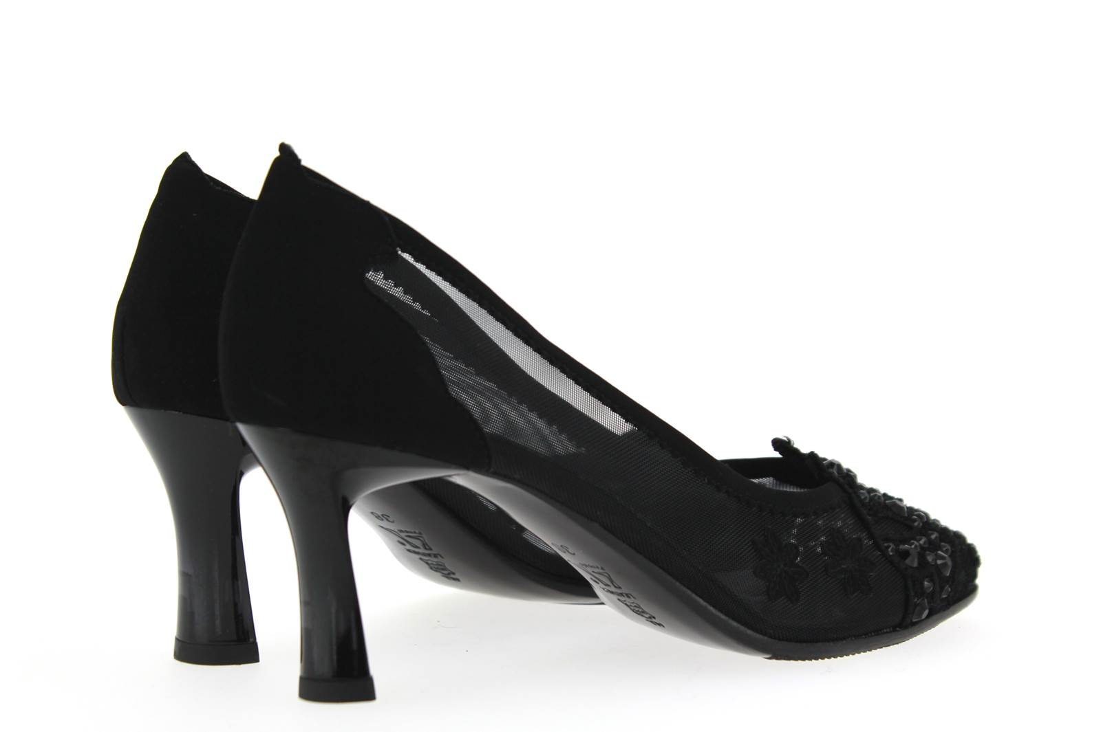 Fernando Pensato Pumps LARA RETE 60 NERO (38)