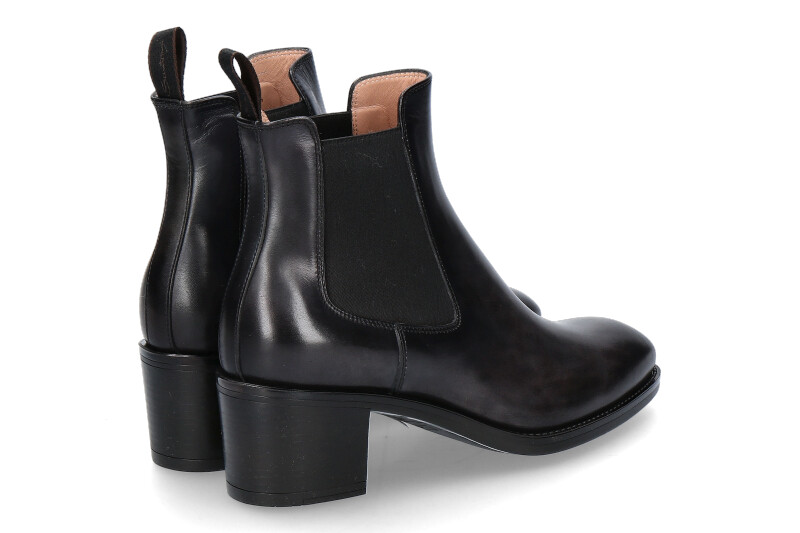 Santoni Chelsea Boot NAPPA NERO (38½)