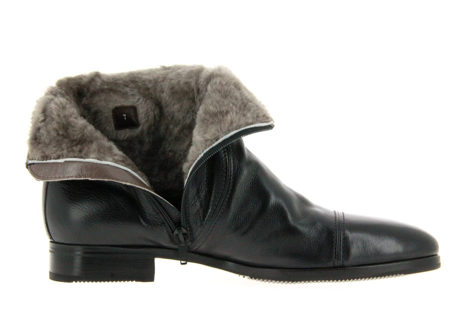 Gravati Stiefelette gefüttert CALF NERO SCHWARZ (41)