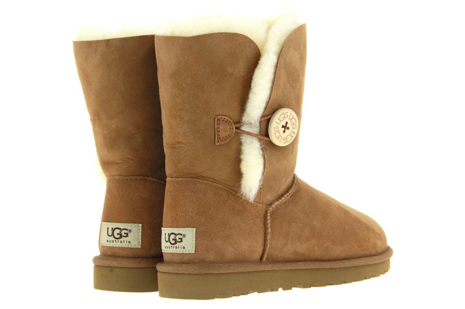 UGG Australia Boots BAILEY BUTTON CAMEL (41)