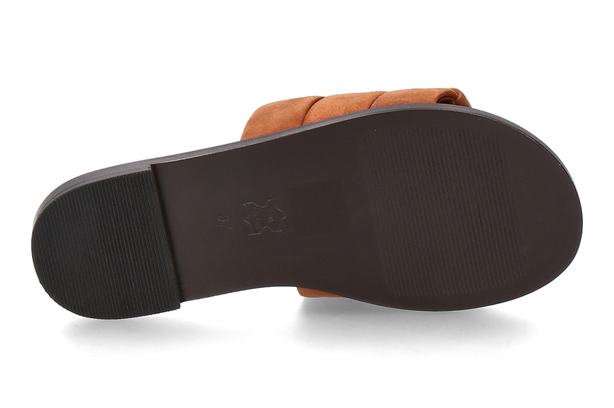 Corridoni 1 Milano Damen- Pantolette 8555 VELOUR- bruciato_281300112_5