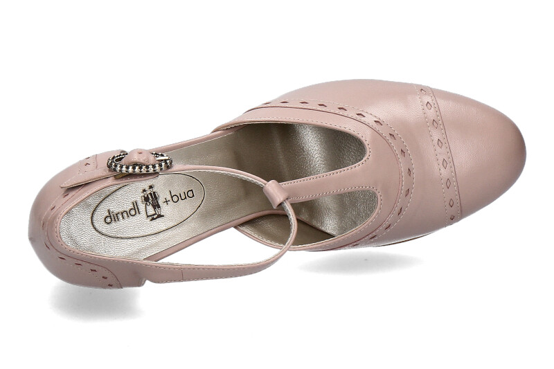dirndl + bua Spangenpumps ZIEGENNAPPA ALTROSA (41) dirndl + bua Spangenpumps ZIEGENNAPPA ALTROSA (41)
